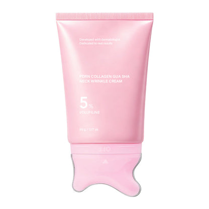 PDRN Collagen Neck Cream with Gua Sha Massager
